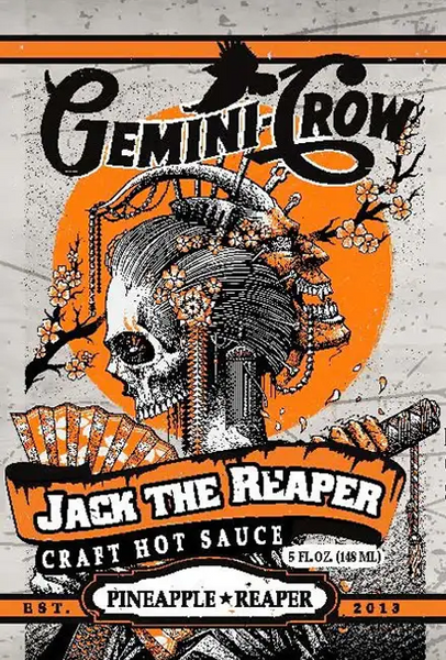【激レア】Greaseville スタジャン カークラブジャケット ホットロッド HS - JACK THE REAPER – Gemini Crow Hot Sauce Company