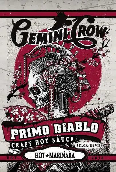 HS - PRIMO DIABLO – Gemini Crow Hot Sauce Company